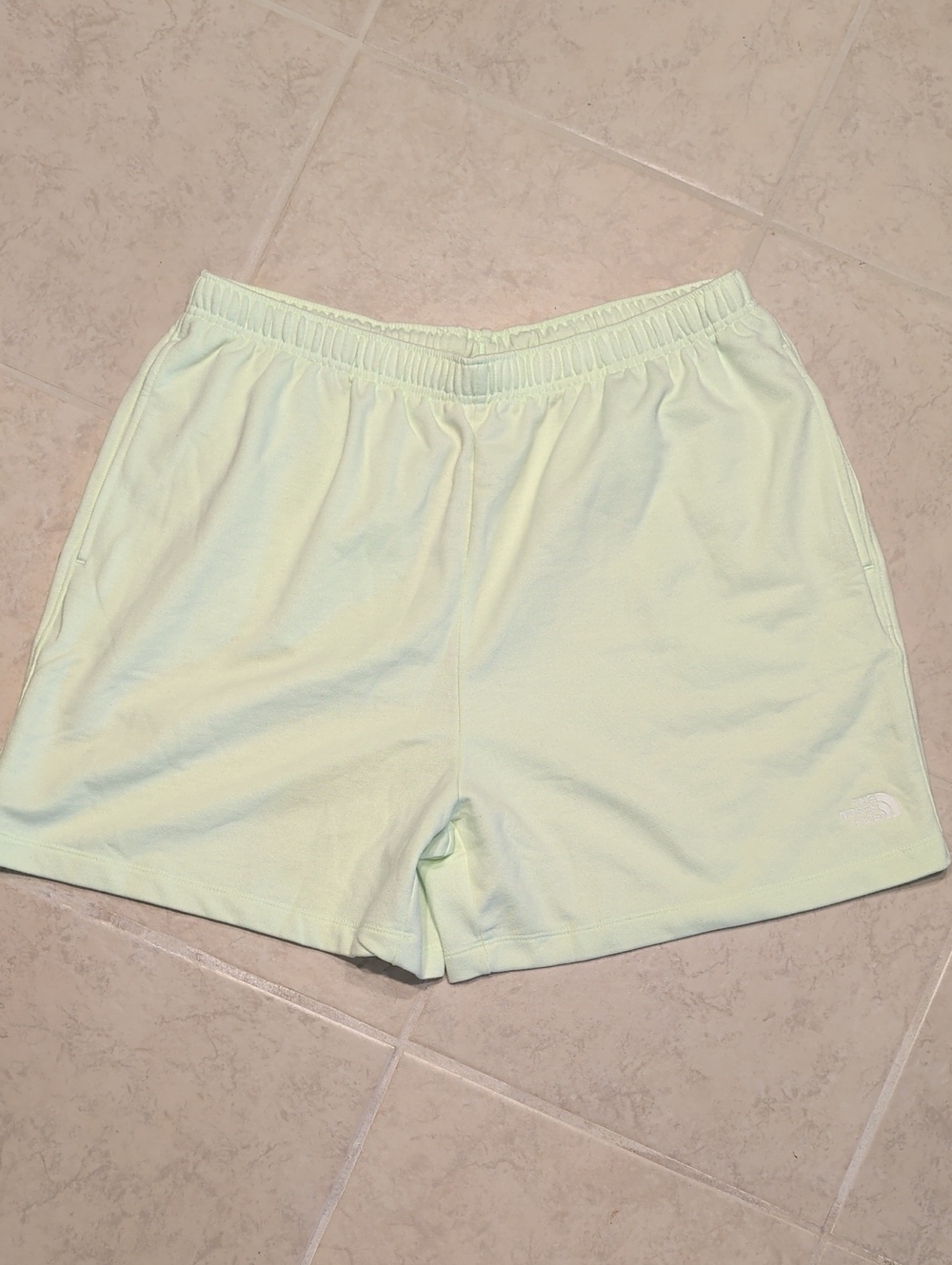 The North Face Men's Fleece Yellow Lime Shorts